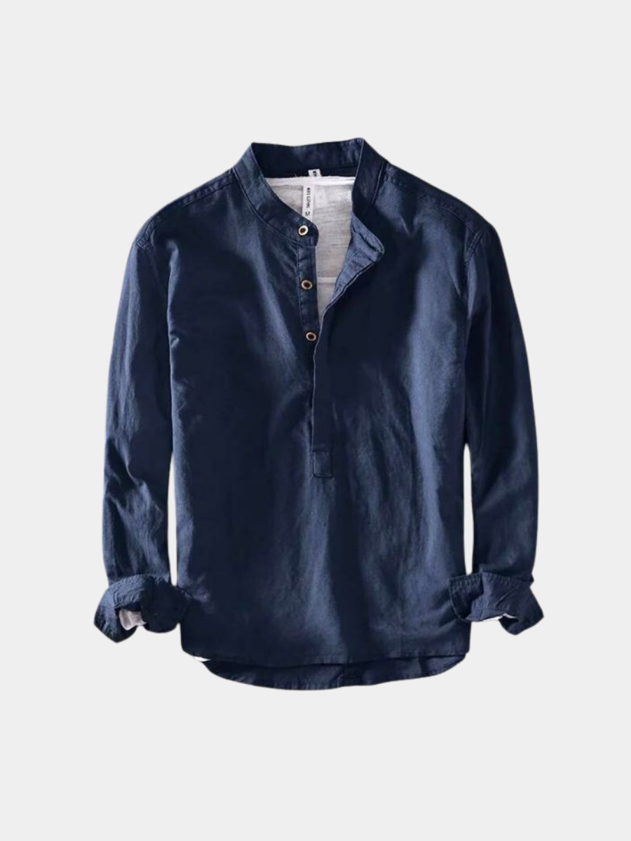 DUMONT LYON | CHEMISE MINIMALISTE EN LIN POUR HOMME