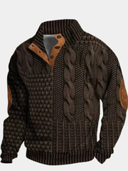 DUMONT LYON | PULL IMPRIMÉ RÉTRO