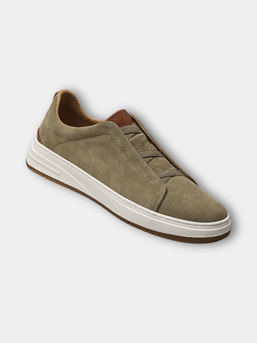 DUMONT LYON | CHAUSSURES SLIP-ON EN DAIM POUR HOMME