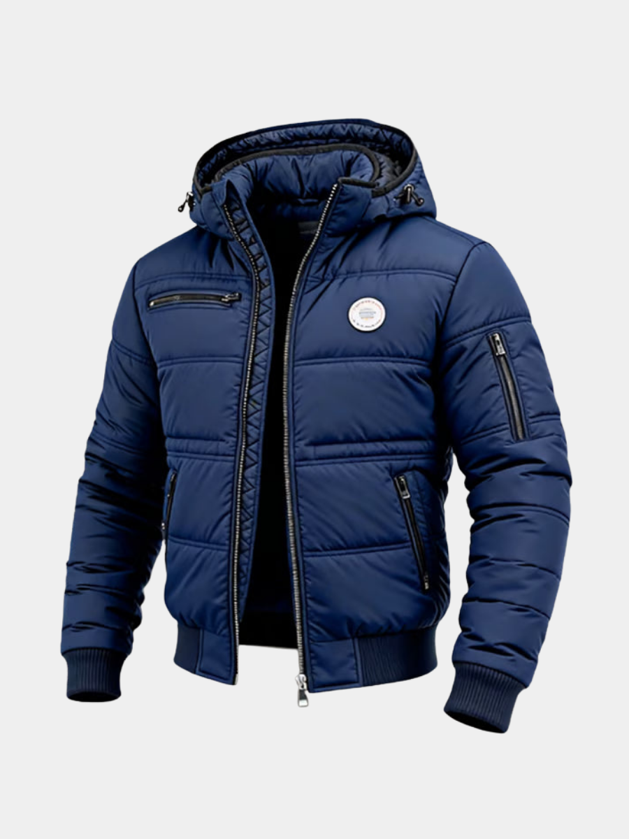 DUMONT LYON | VESTE D'HIVER À CAPUCHE CLASSIQUE POUR HOMME