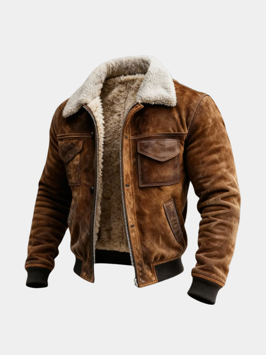 DUMONT LYON | VESTE DOUBLÉE SHERPA POUR HOMME