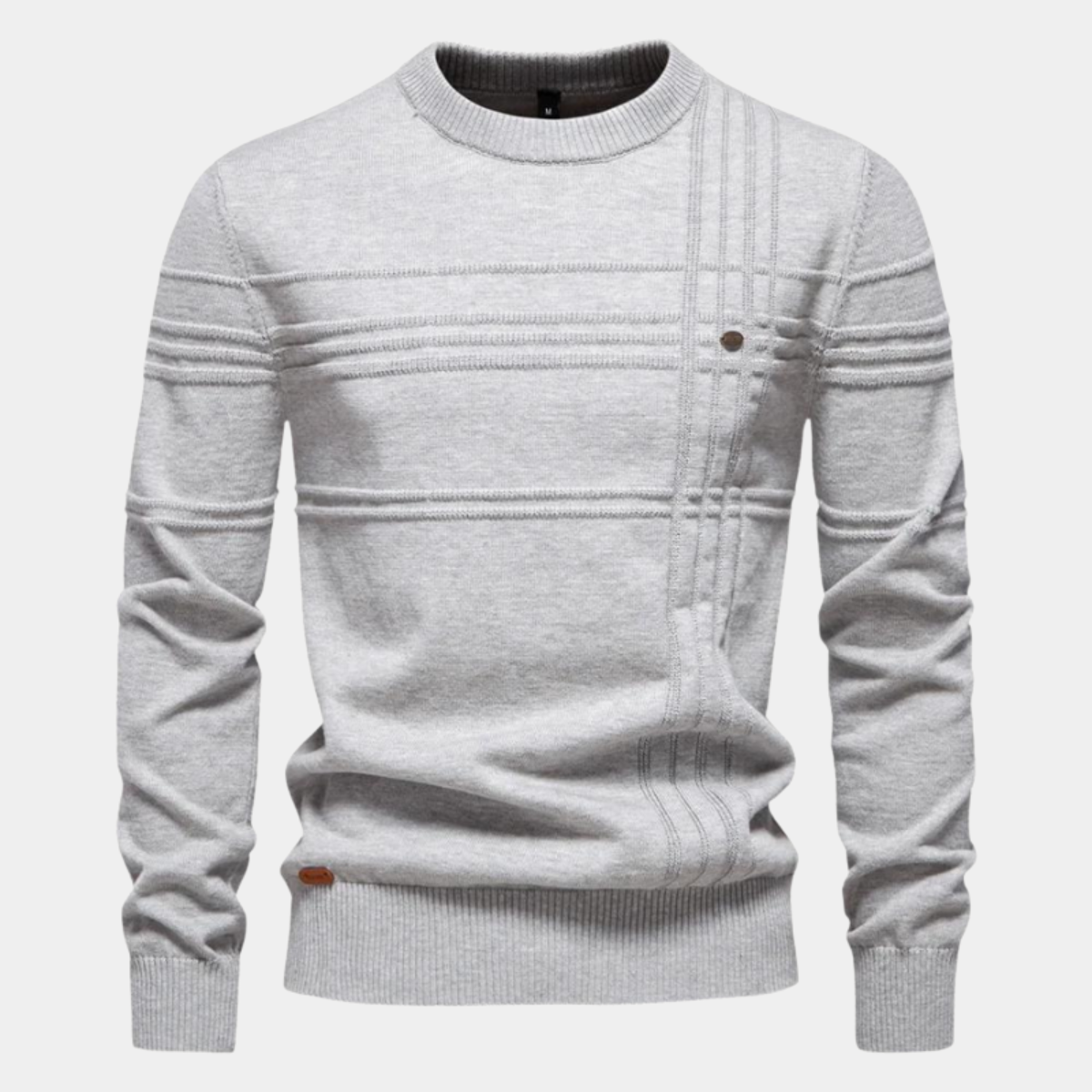 DUMONT LYON™ | MAILLE HOMME À MOTIF CARREAU