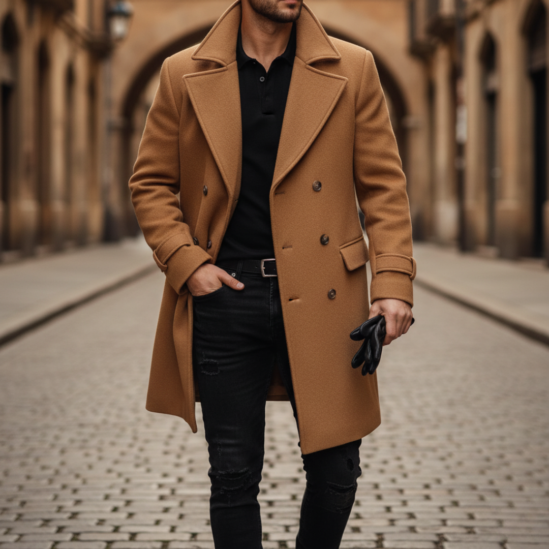 DUMONT LYON | MANTEAU CLASSIQUE EN LAINE POUR HOMME