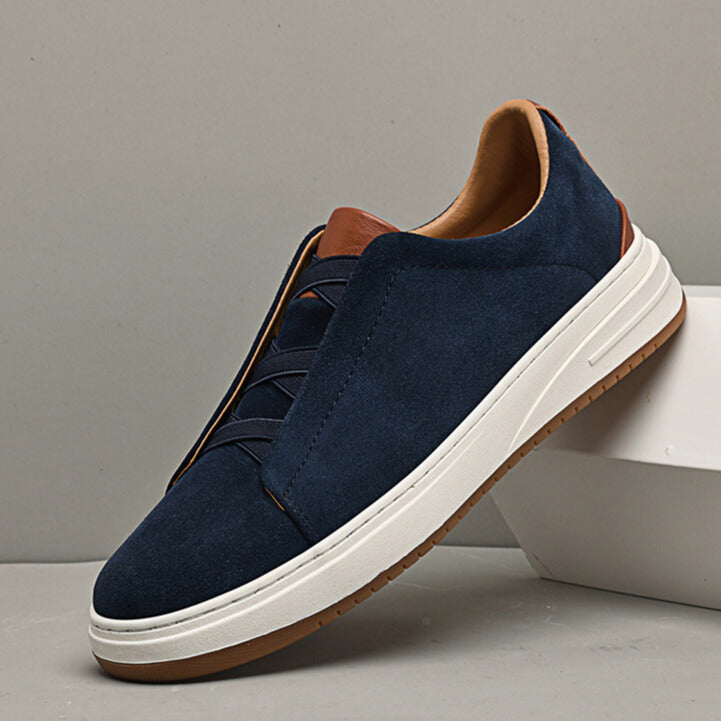 DUMONT LYON | CHAUSSURES SANS LACETS EN DAIM POUR HOMME