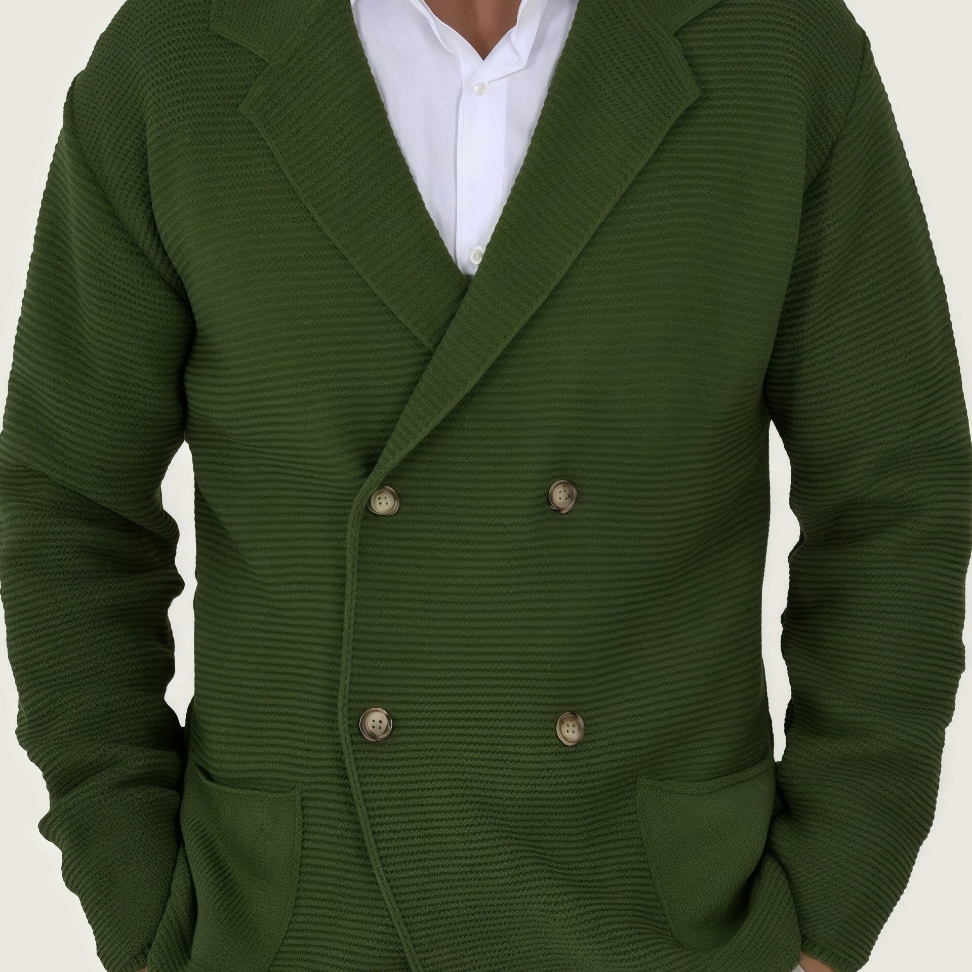 DUMONT LYON | CARDIGAN ÉLÉGANT EN LAINE POUR HOMME