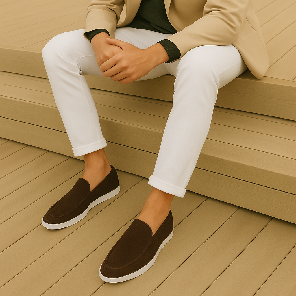 DUMONT LYON | MOCASSINS ÉLÉGANTS EN DAIM