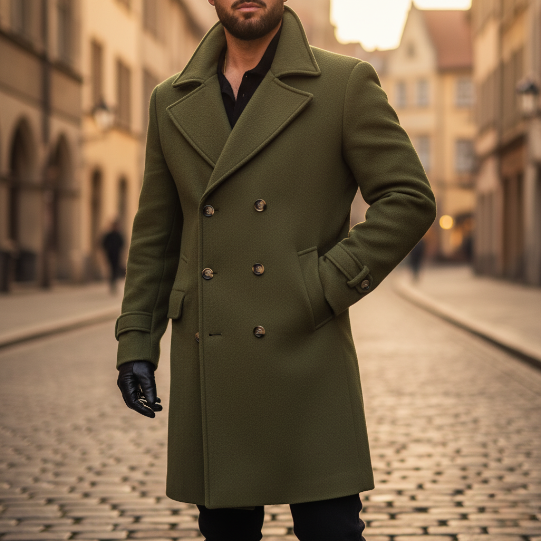 DUMONT LYON | MANTEAU CLASSIQUE EN LAINE POUR HOMME