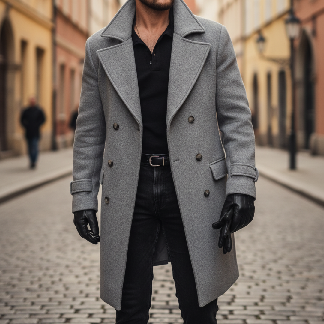 DUMONT LYON | MANTEAU CLASSIQUE EN LAINE POUR HOMME