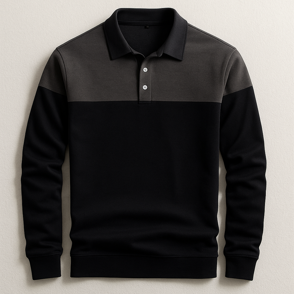 DUMONT LYON | POLO DE LUXE À MANCHES LONGUES