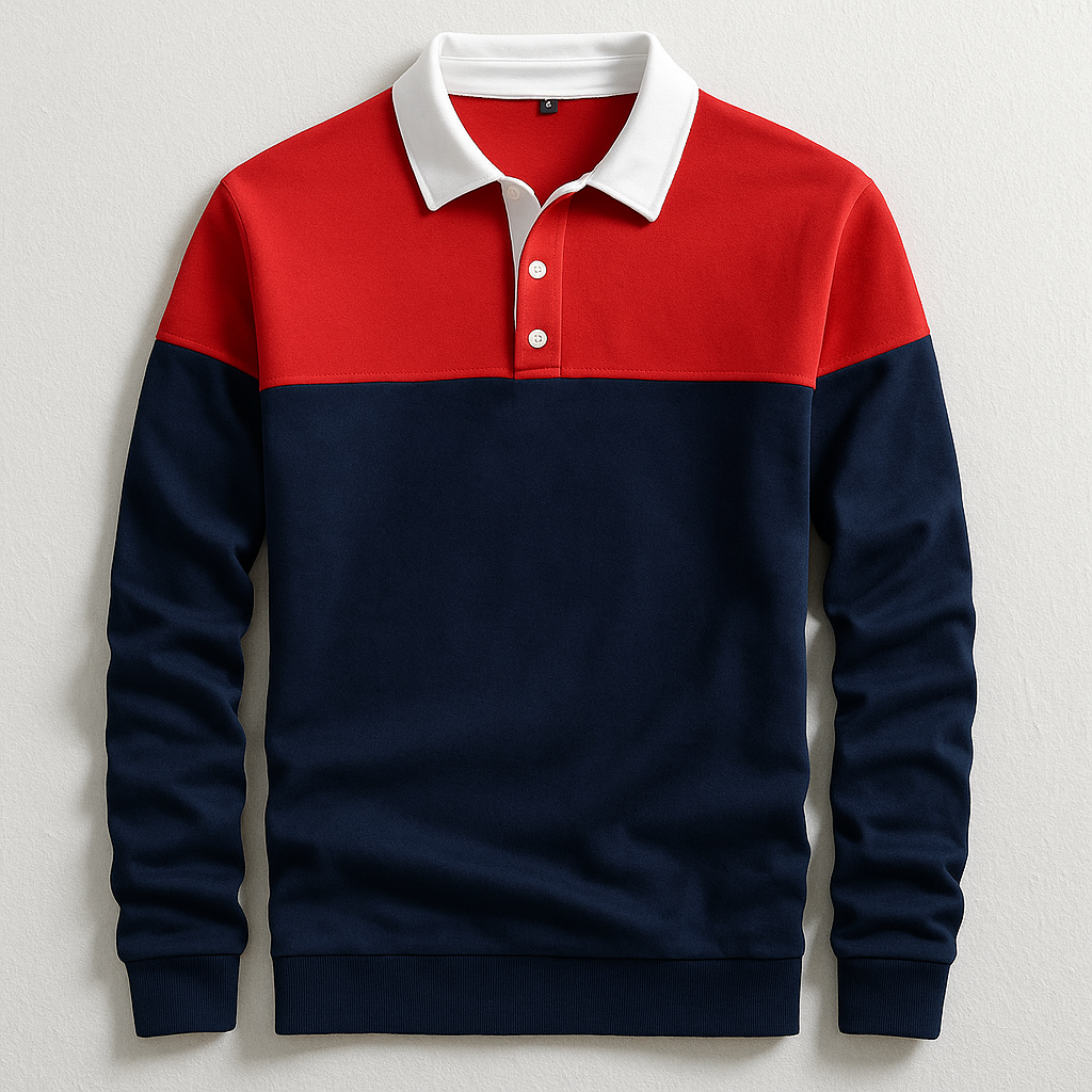 DUMONT LYON | POLO DE LUXE À MANCHES LONGUES