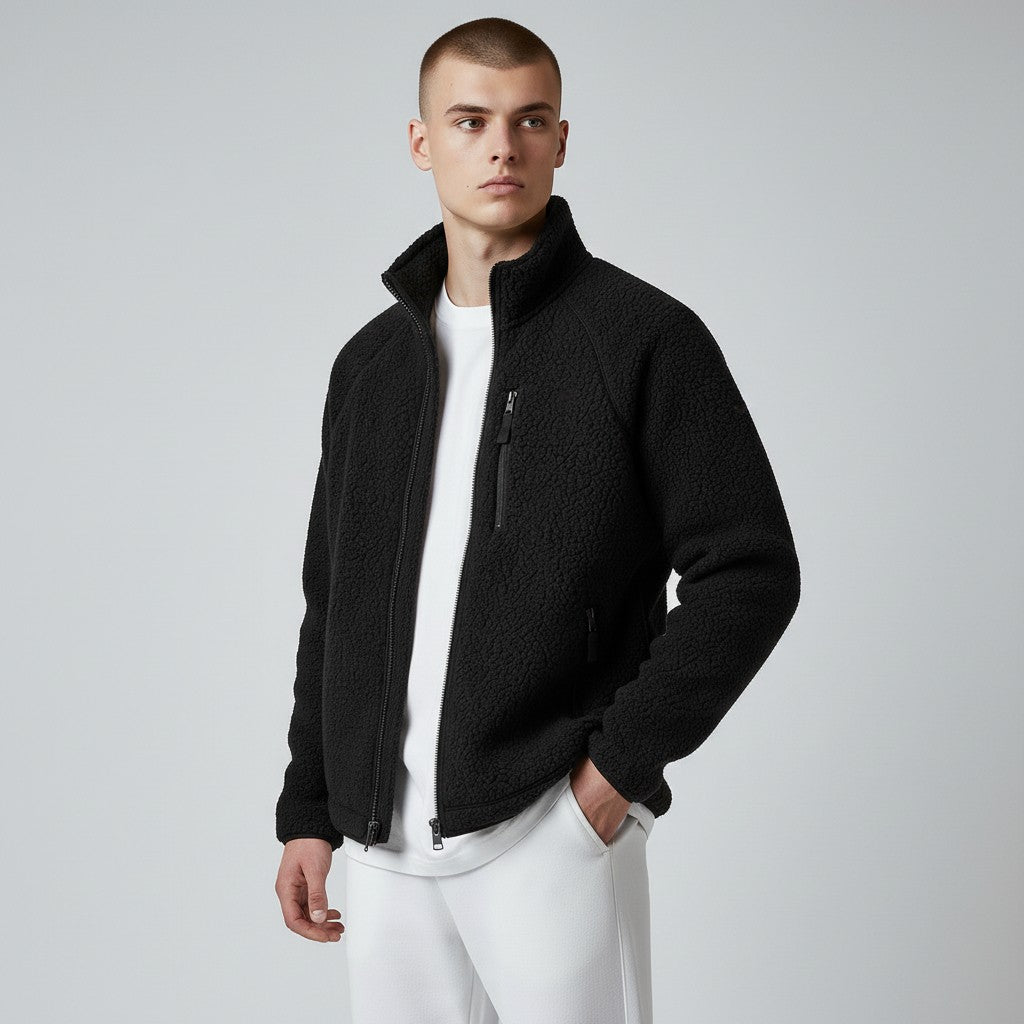 DUMONT LYON | VESTE EN POLAIRE SHERPA POUR HOMME
