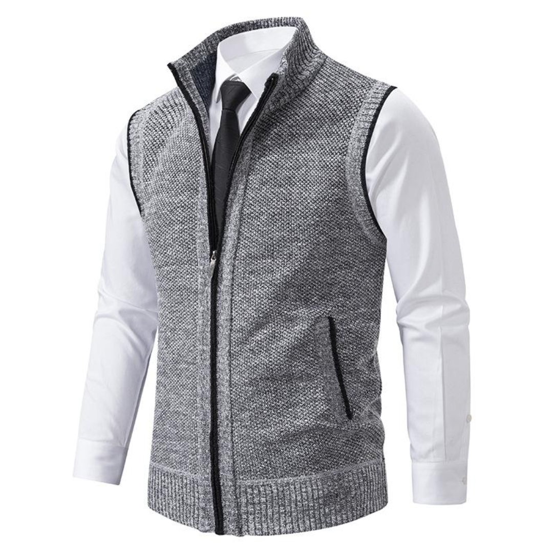 DUMONT LYON | GILET EN MAILLE CLASSIQUE