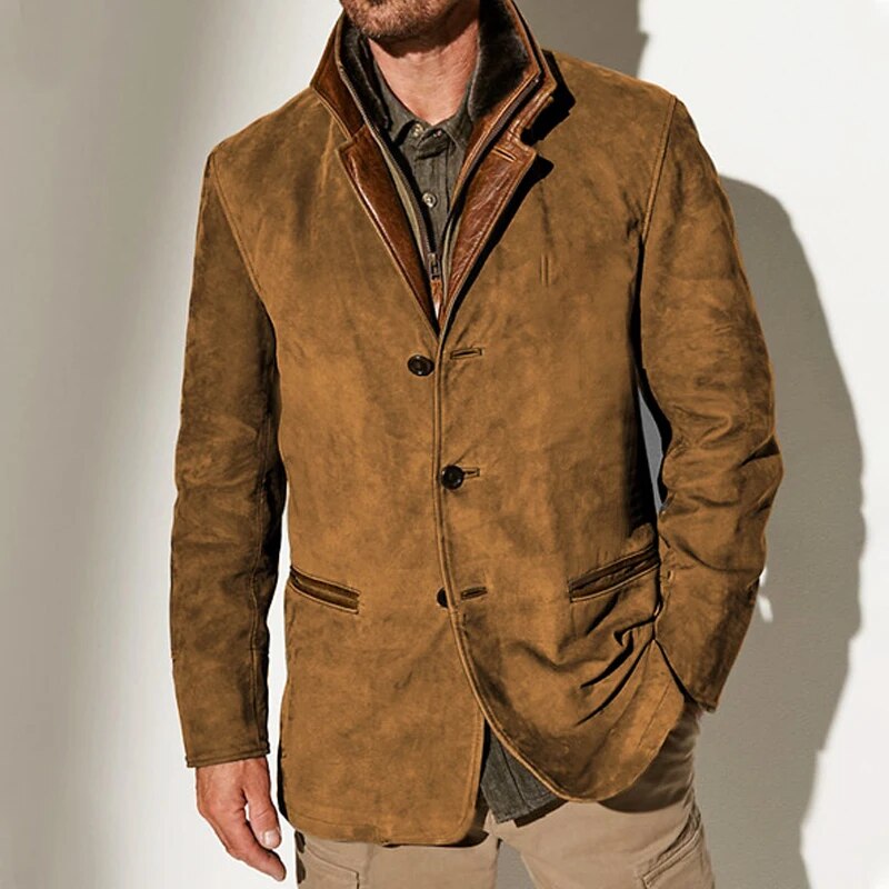DUMONT LYON | VESTE VINTAGE À COL DROIT
