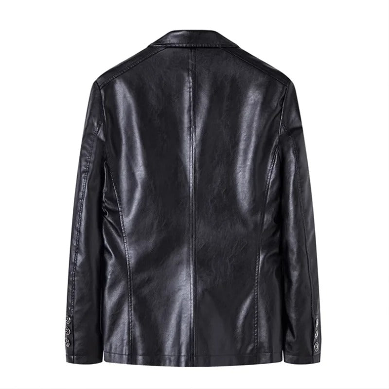 DUMONT LYON | VESTE EN CUIR BUSINESS CASUAL