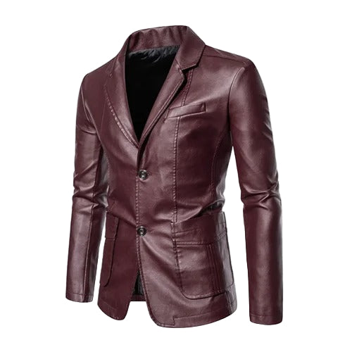 DUMONT LYON | VESTE EN CUIR BUSINESS CASUAL