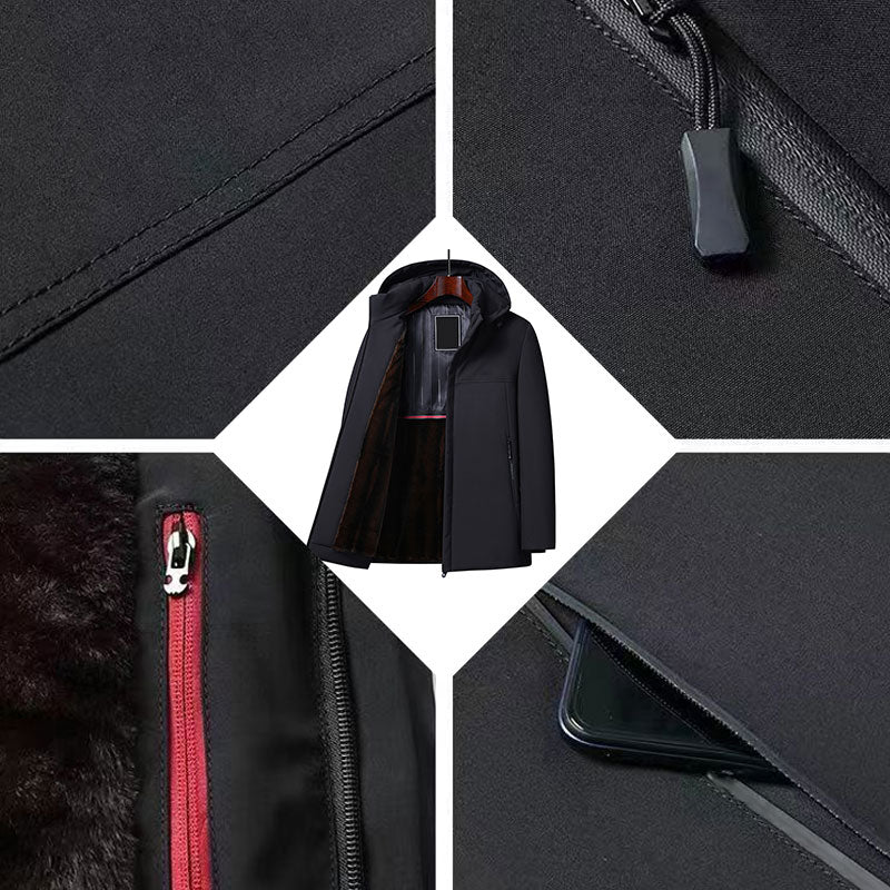 DUMONT LYON | VESTE D’HIVER CLASSIQUE ET ÉLÉGANTE POUR HOMME