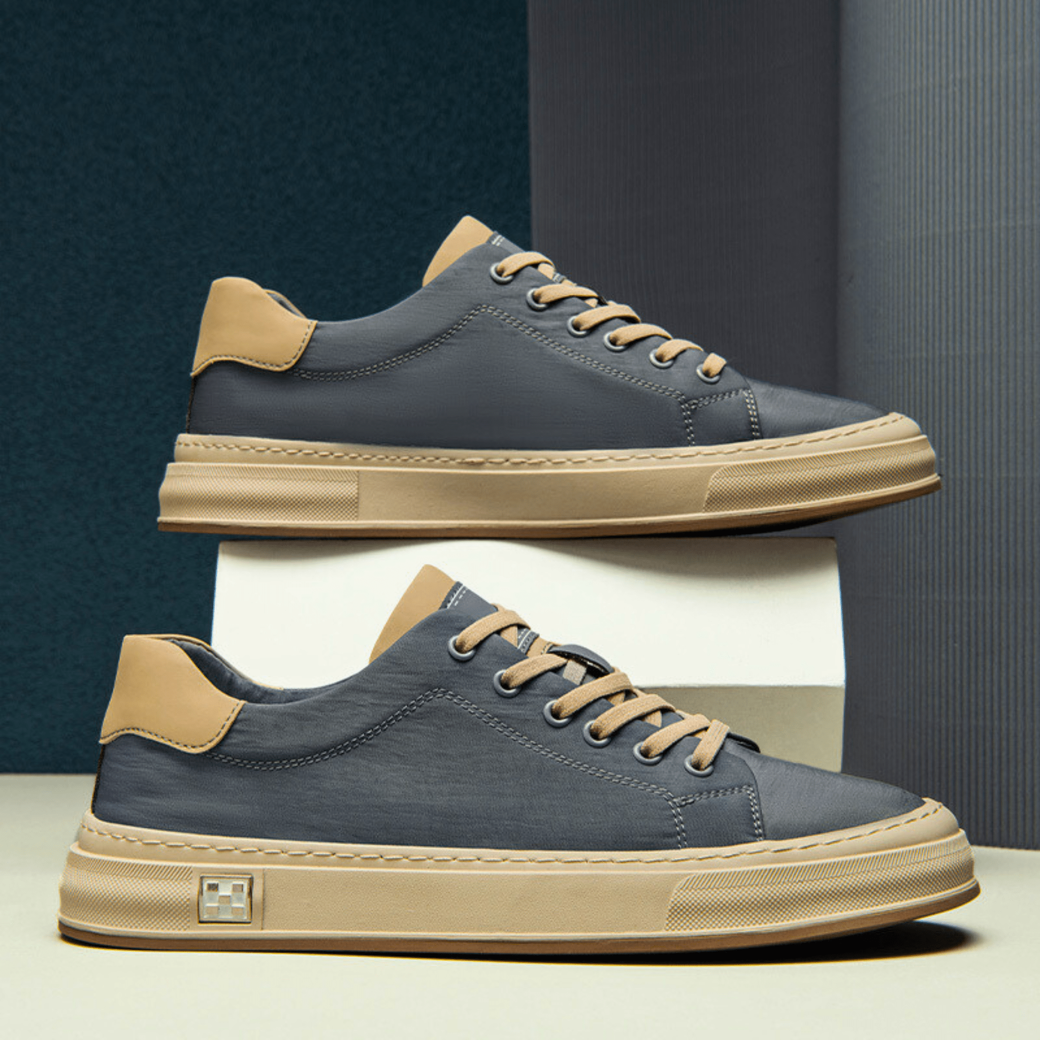 DUMONT LYON | BASKETS CASUAL EN TOILE POUR HOMME