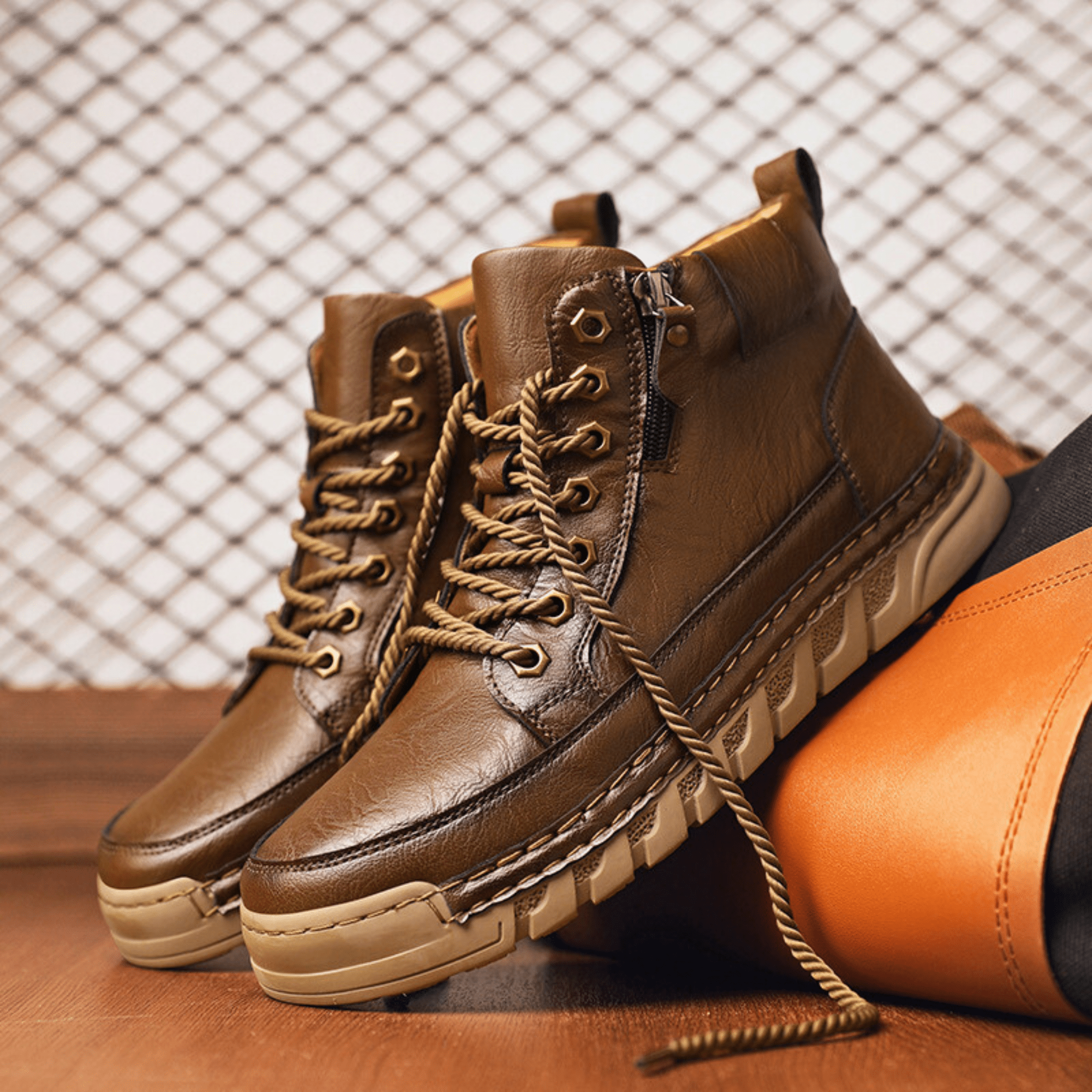 DUMONT LYON | BOTTES EN CUIR POUR HOMME